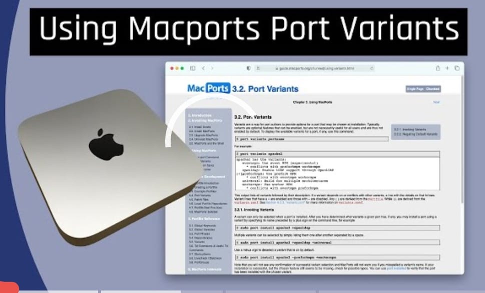 MacPort in: An Essential Guide to macOS Package Management
